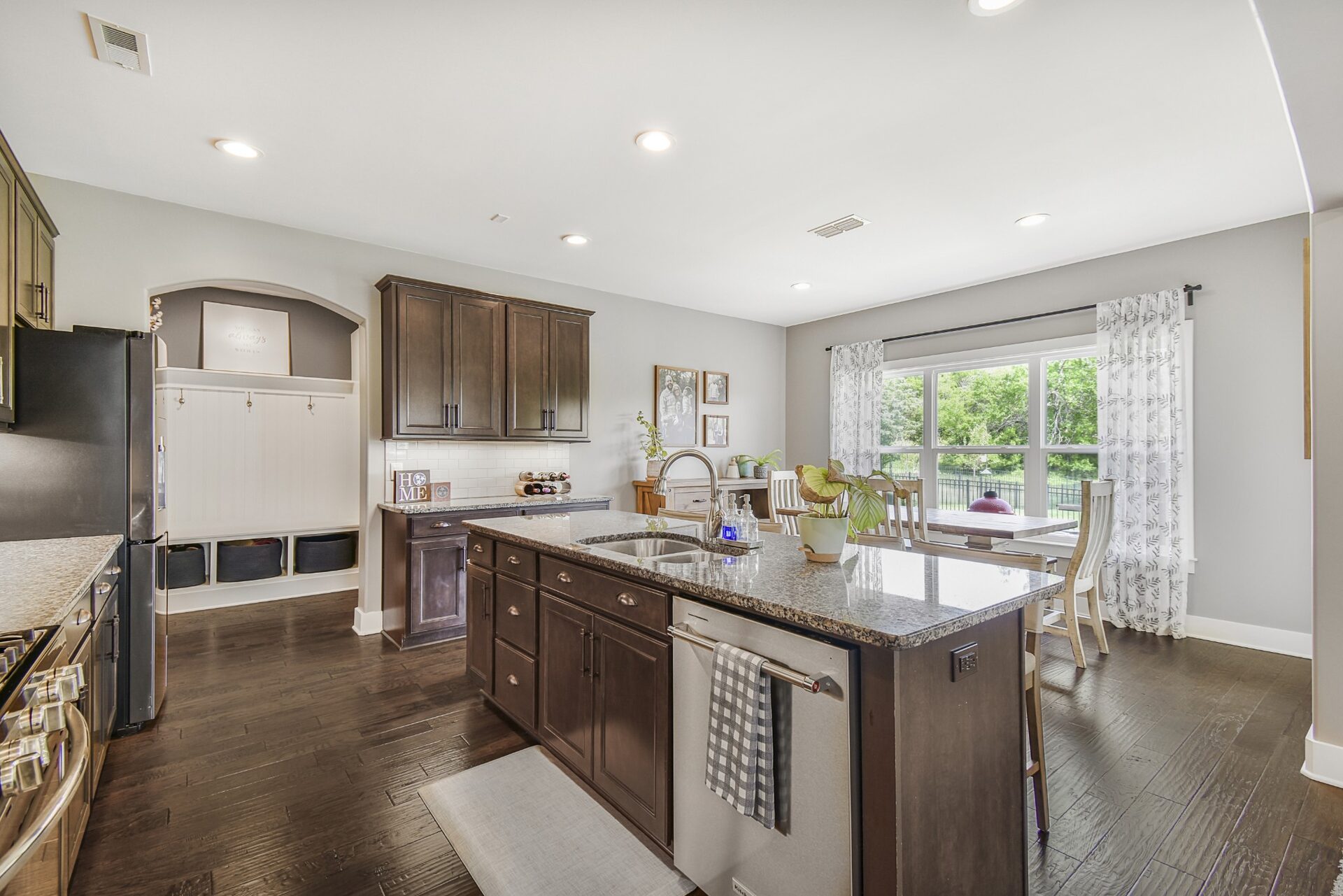 Kitchen and dining